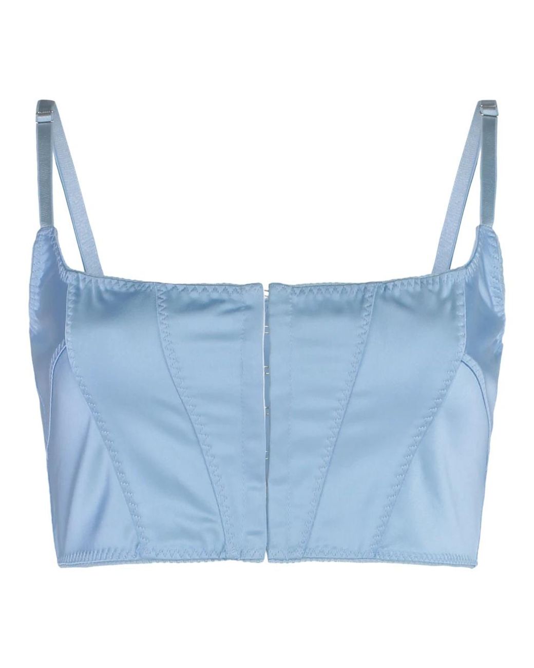 Anna October Blue Sleeveless Tops