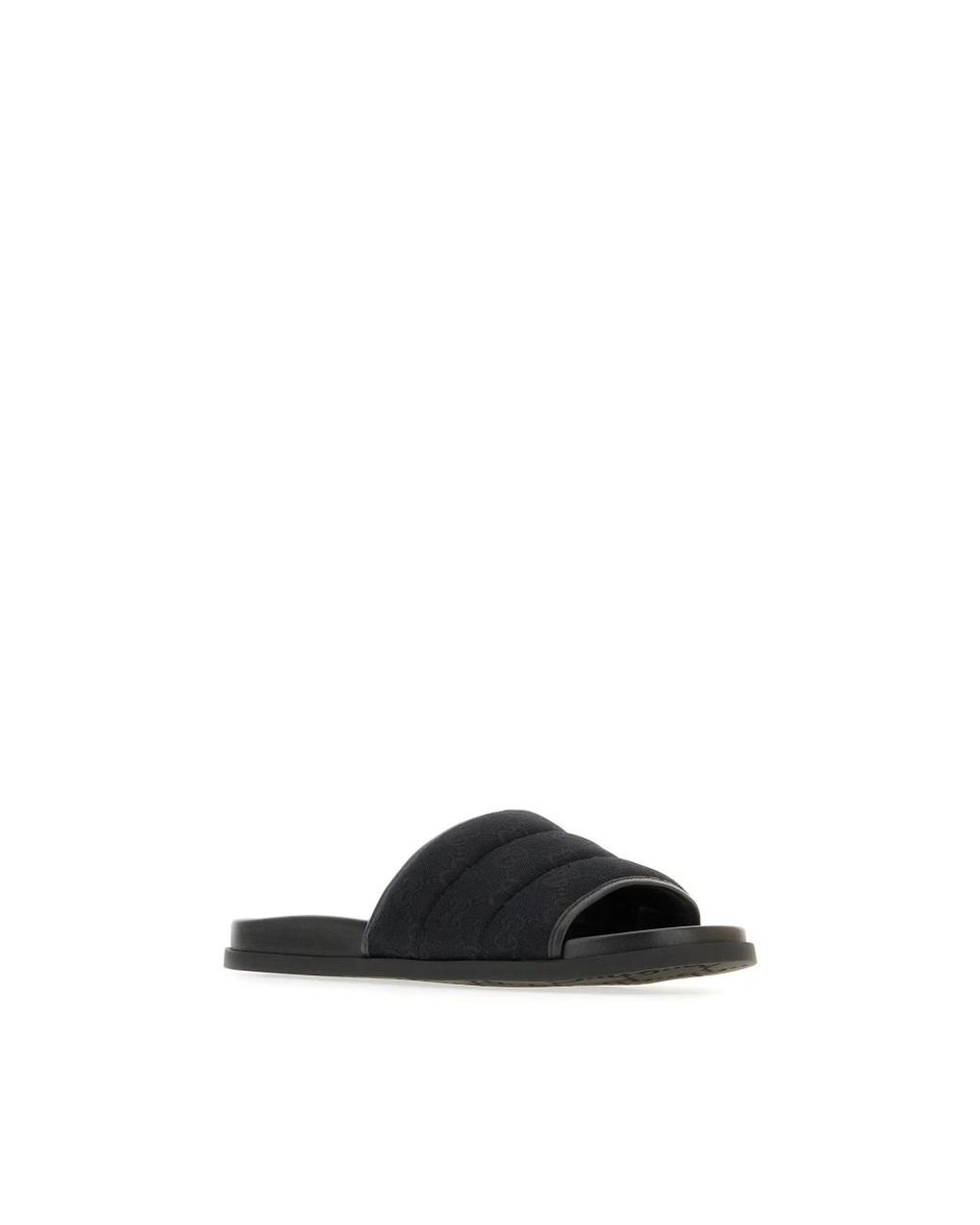 Gucci Black Sliders for men