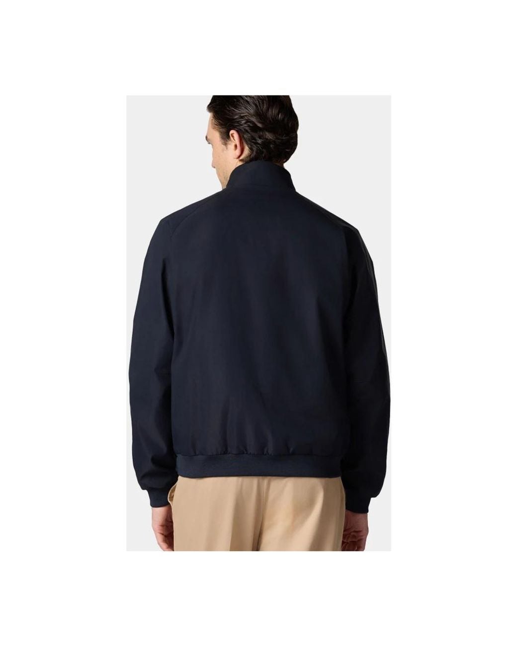 Brooks Brothers Blue Bomber Jackets for men