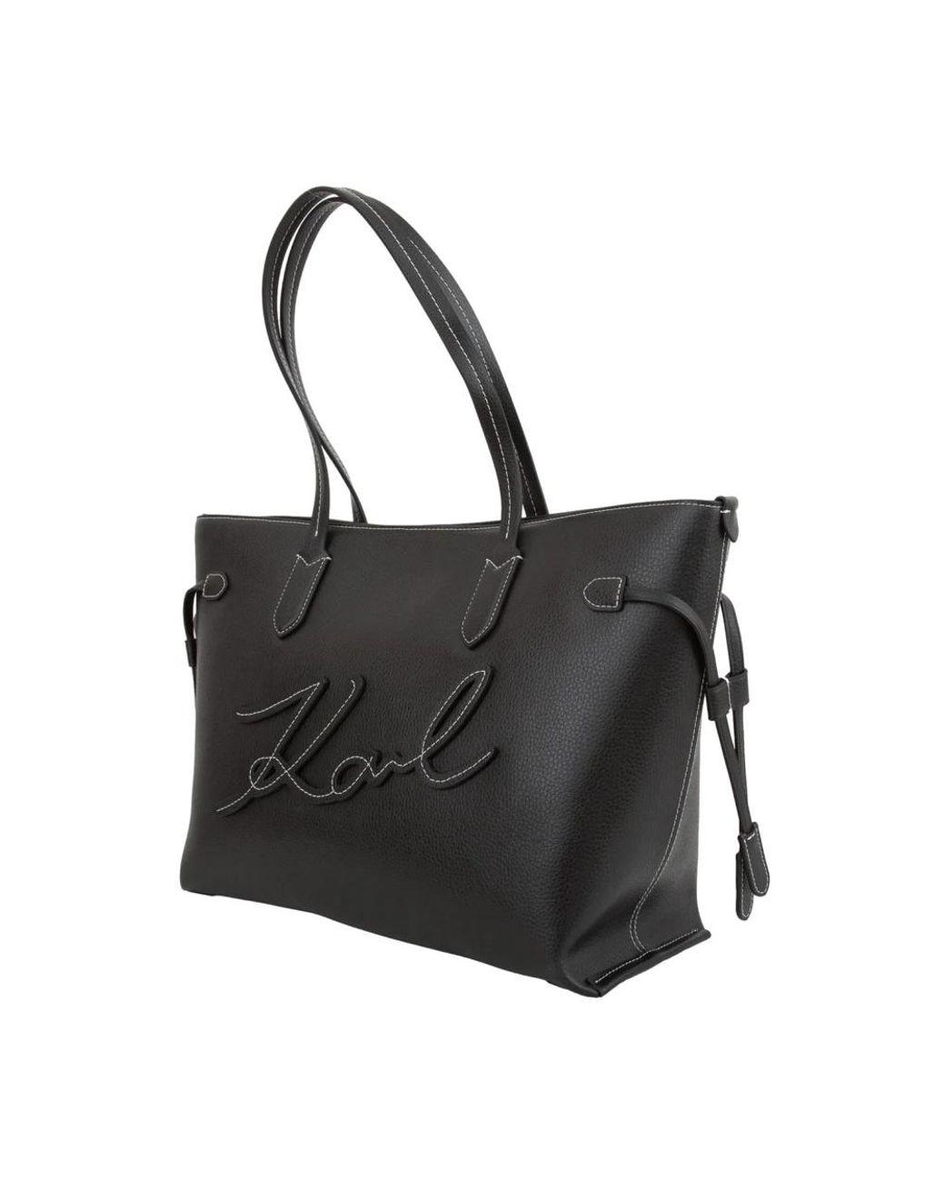Karl Lagerfeld Black Shopping Bags