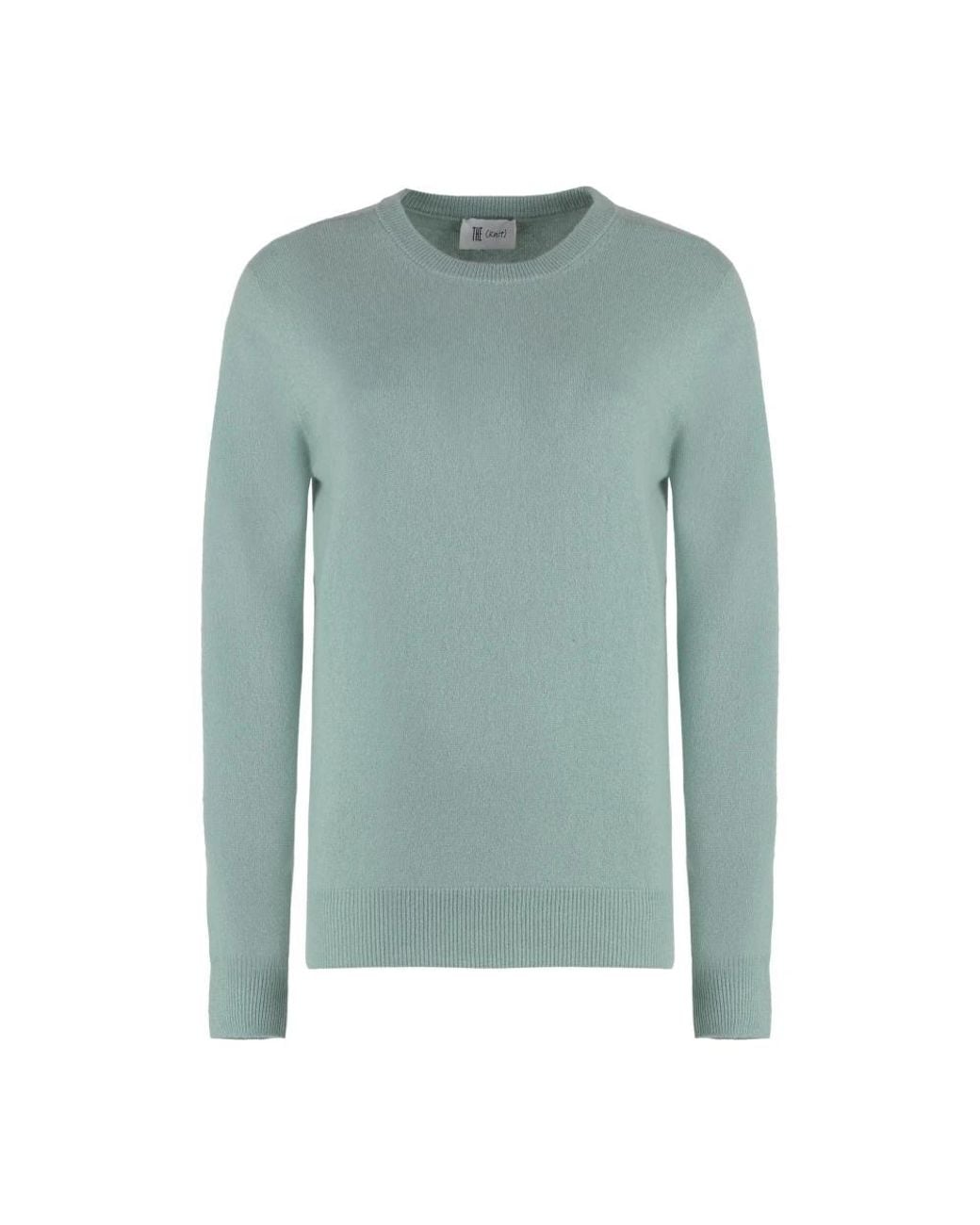 THE (Alphabet) Green Round-Neck Knitwear