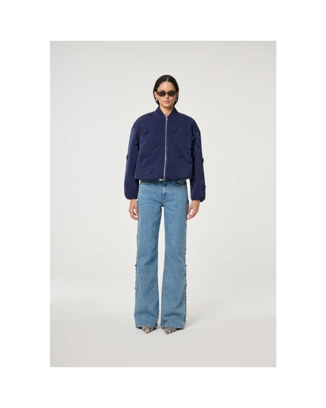 Light Jackets FABIENNE CHAPOT de color Blue