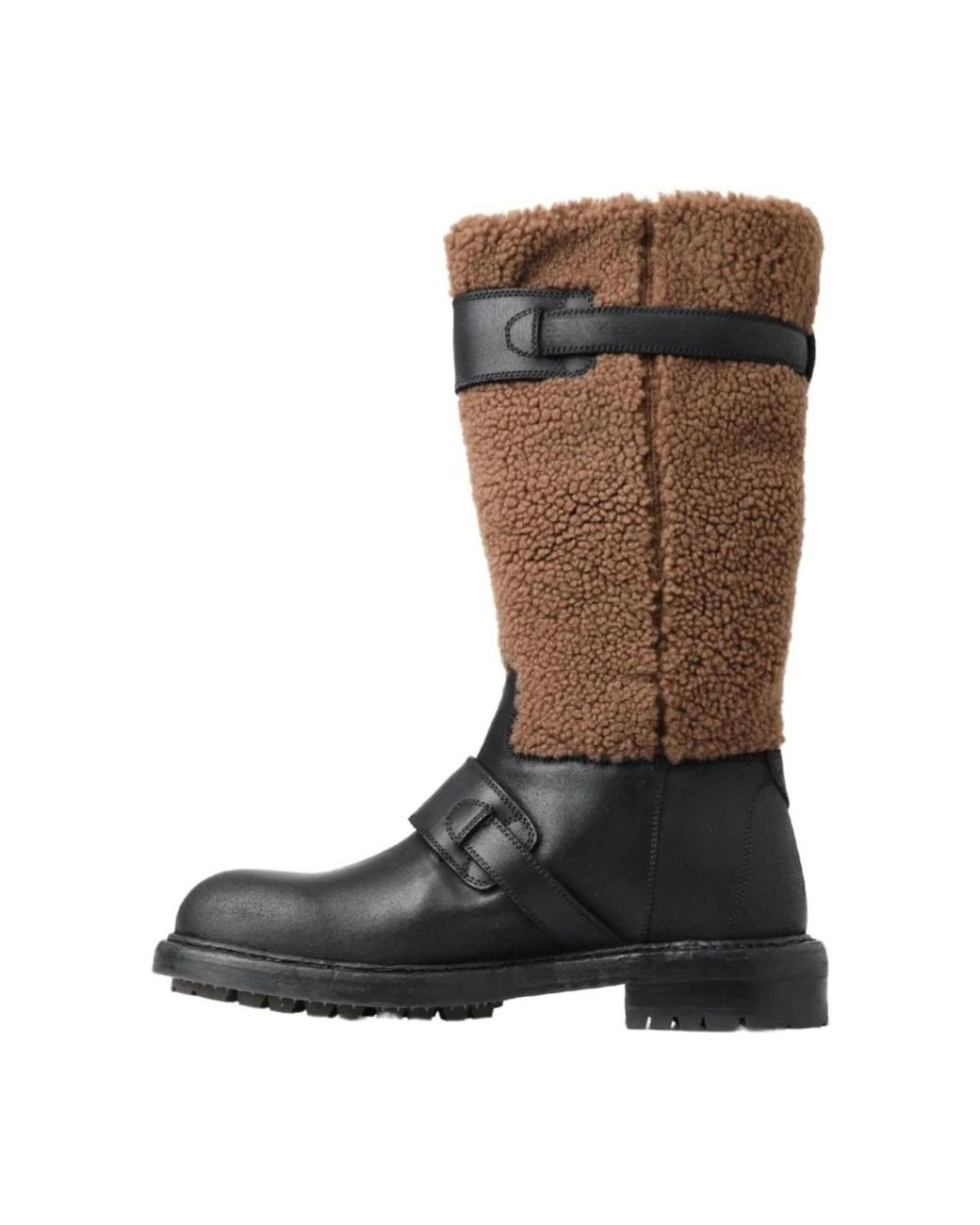 Dolce & Gabbana Brown Winter Boots for men