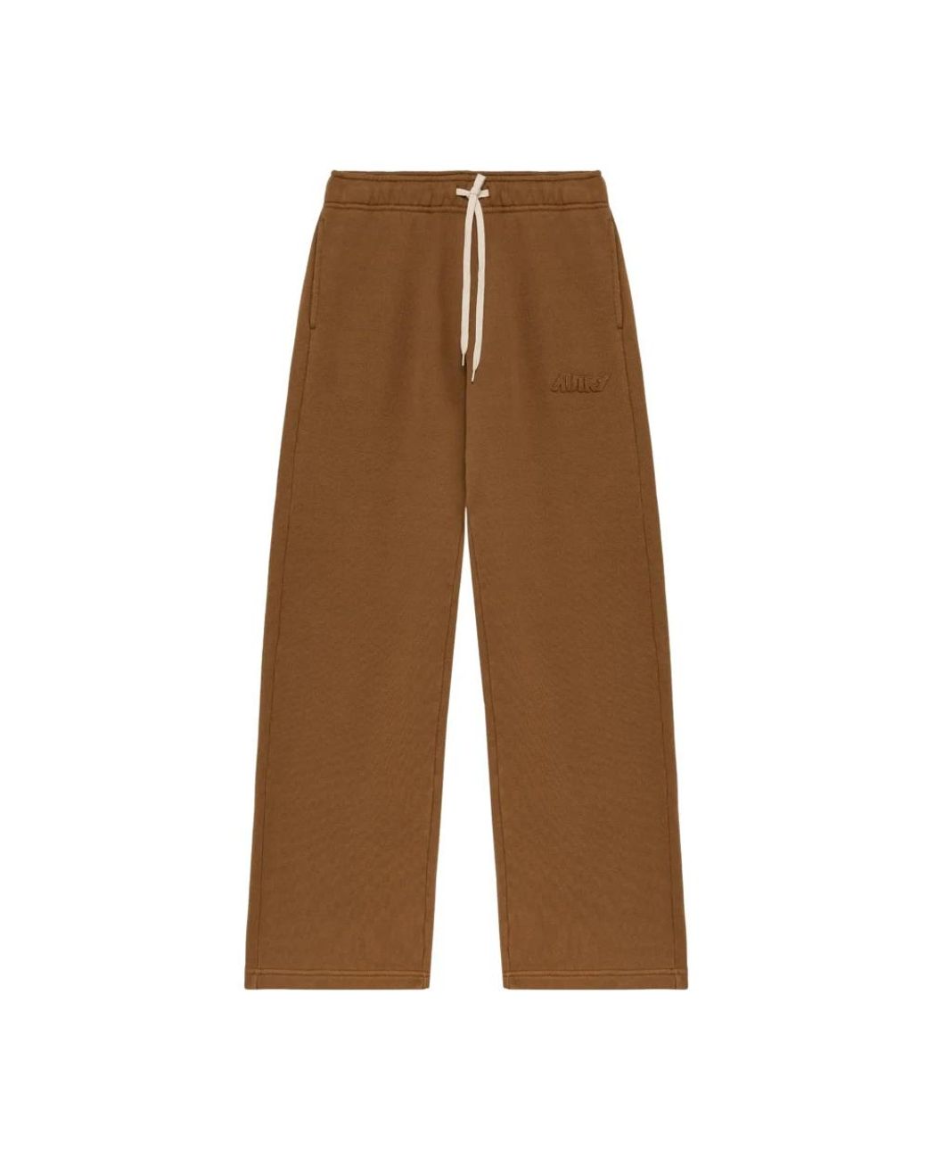 Autry Zware Jersey Walnoot Sweatpants in het Brown