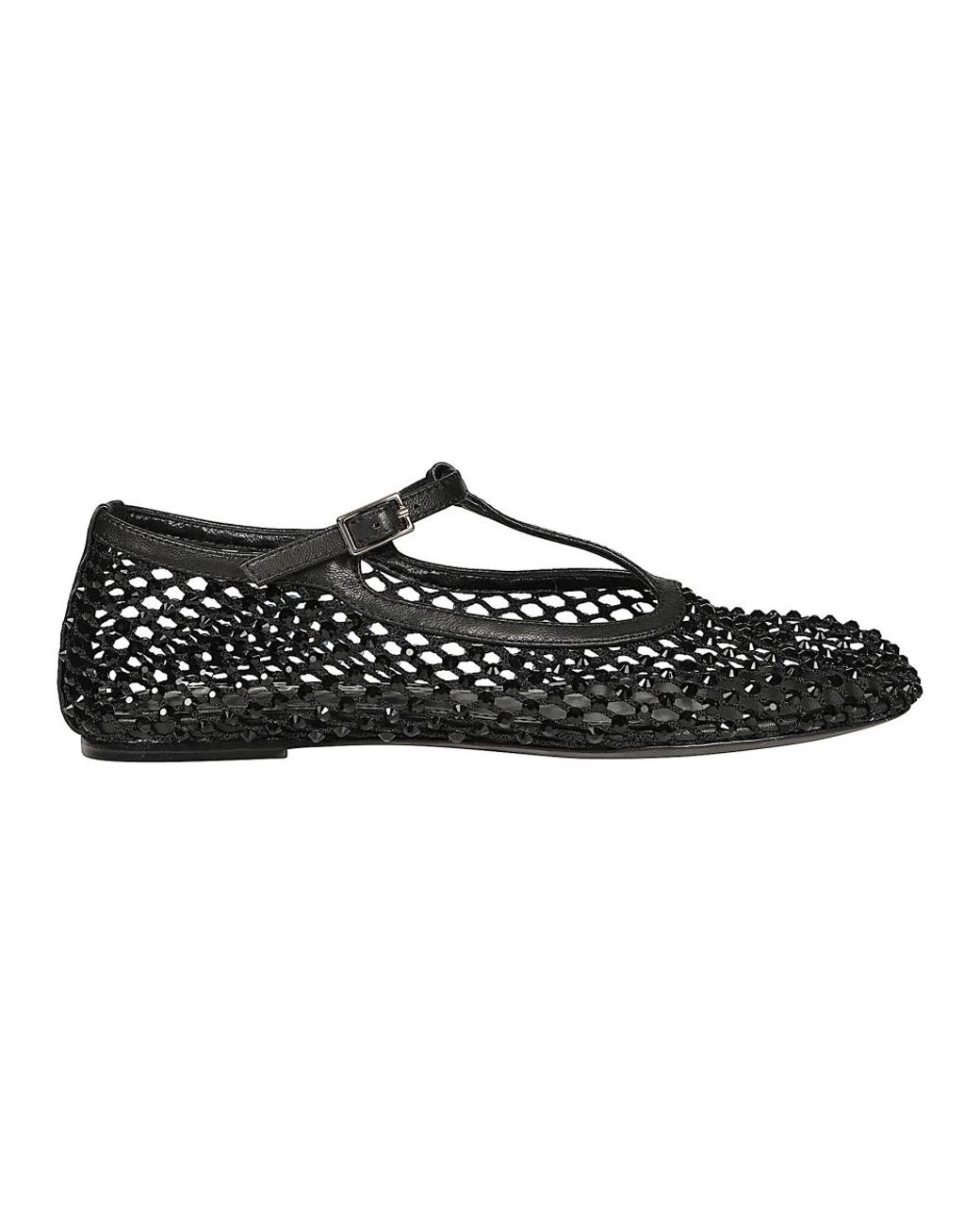 Strategia Ballerina Shoes in Black | Lyst UK