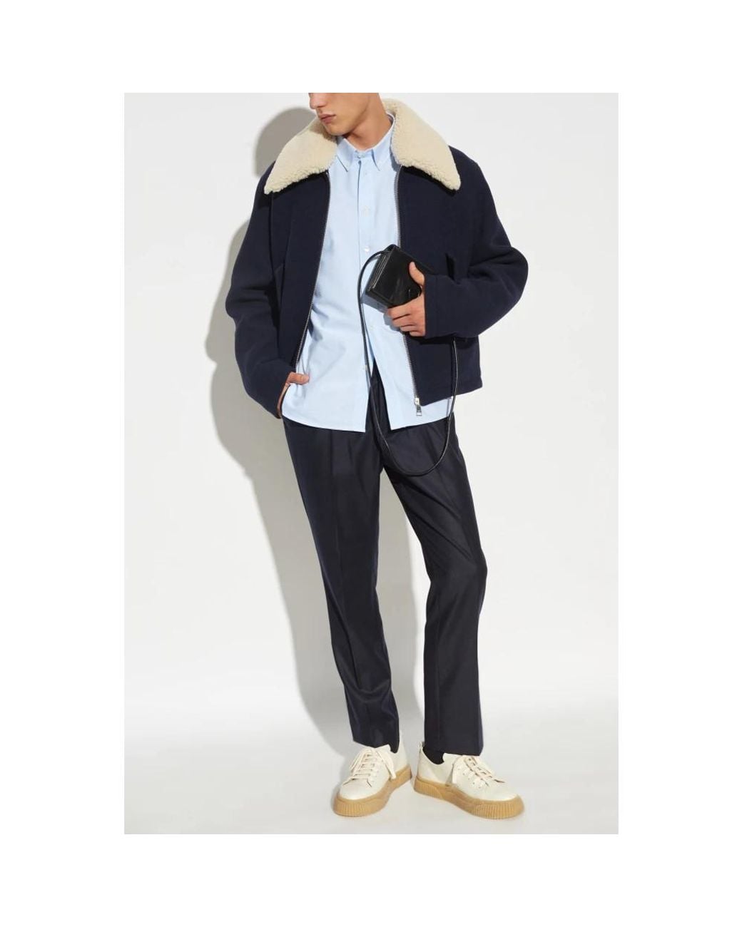 AMI Blue Casual Shirts for men