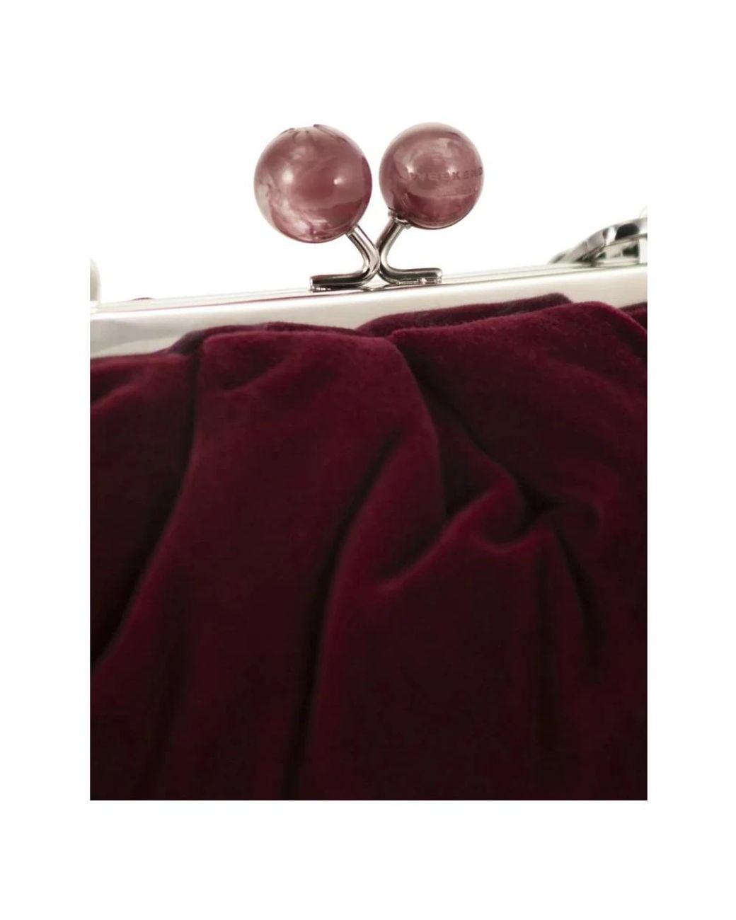 Max Mara Red Clutches