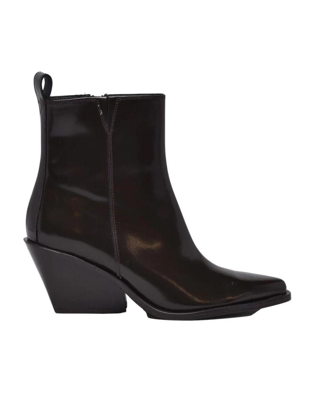 Marella Black Cowboy & Biker Boots