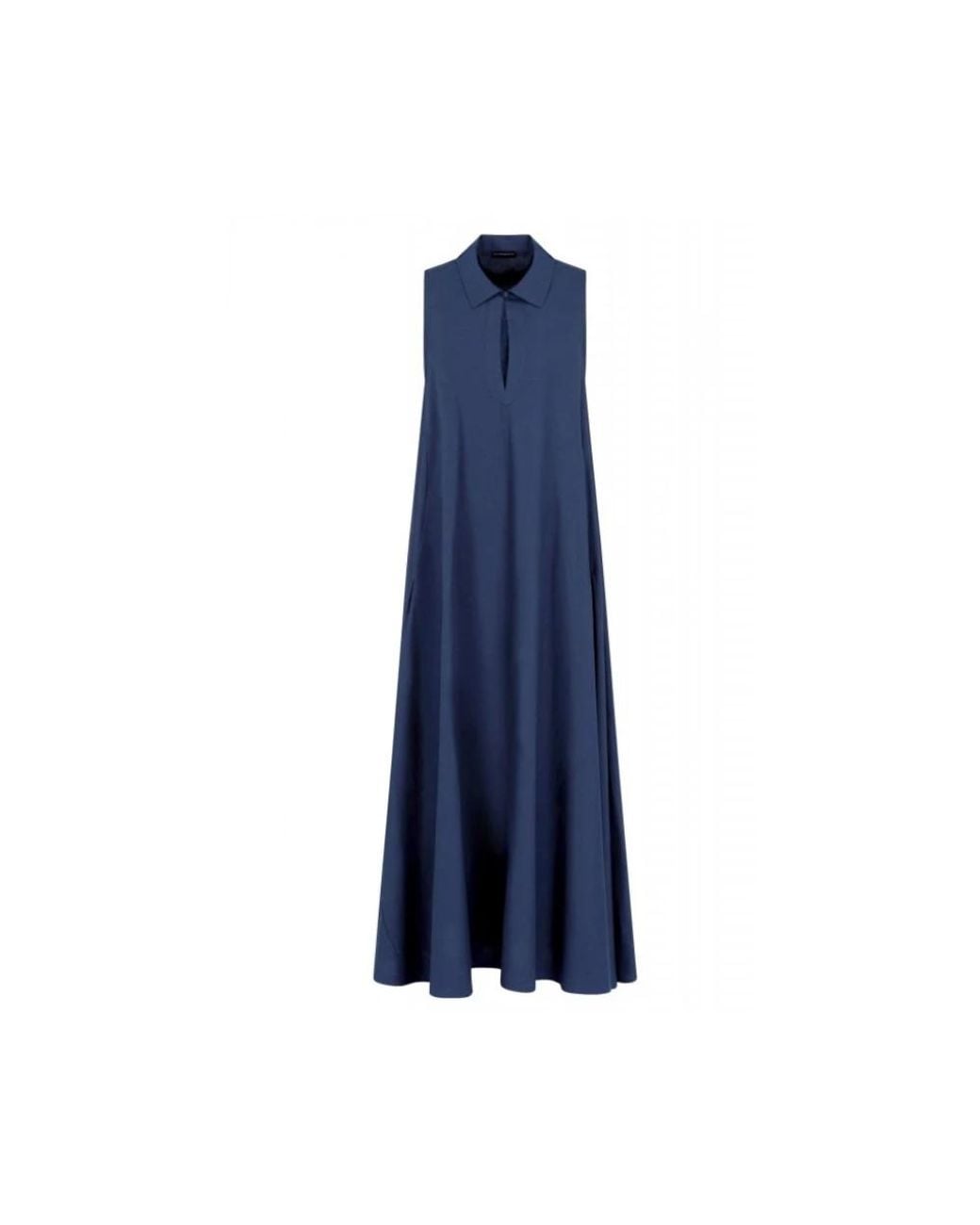 Emporio Armani Blue Maxi Dresses