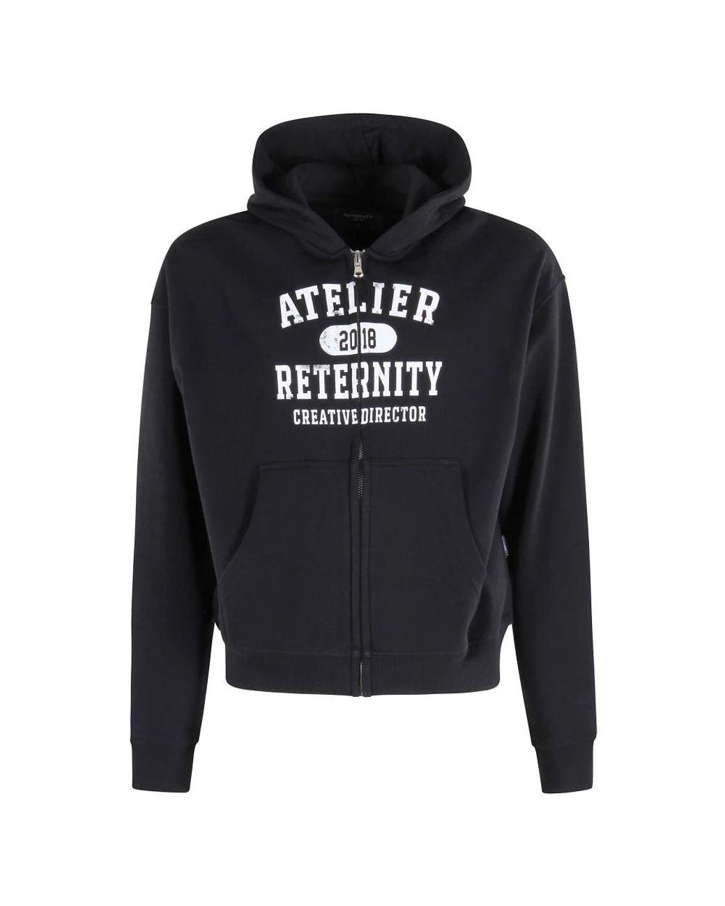 RETERNITY Black Zip-Throughs for men