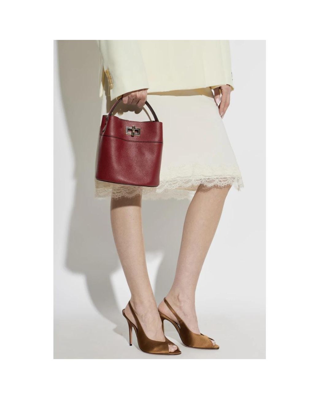 Furla Red Bucket Bags