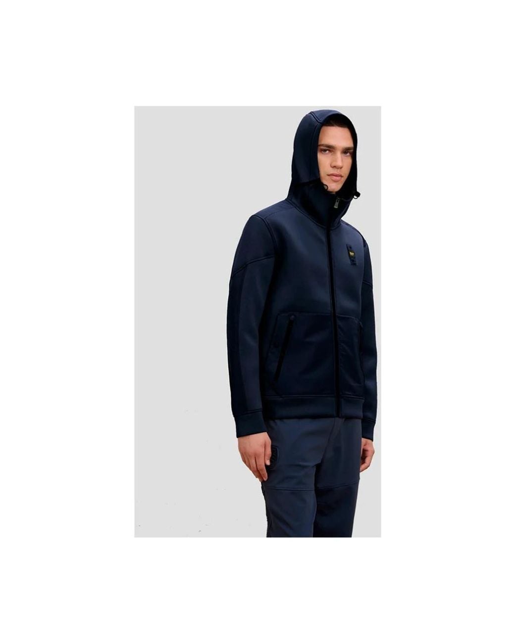 Zip-Throughs di Blauer in Blue da Uomo