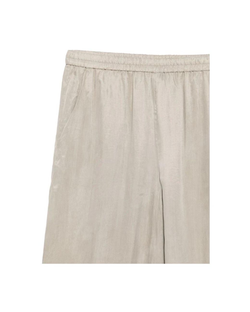 Emporio Armani Natural Wide Trousers