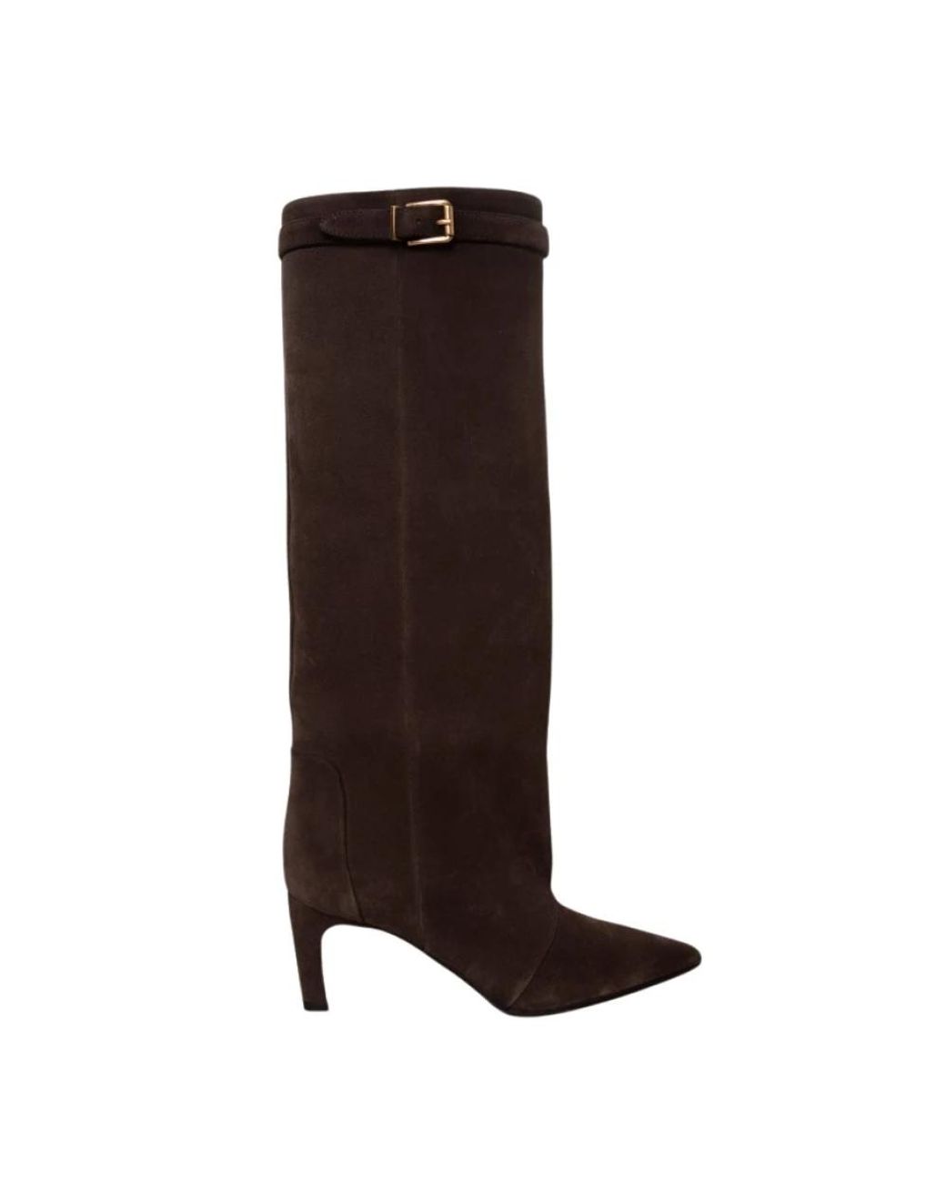 Lella Baldi Brown Heeled Boots