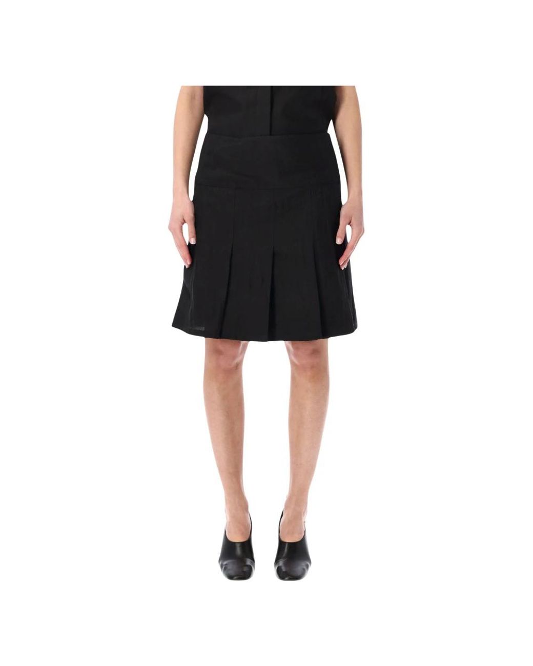 Our Legacy Black Short Skirts