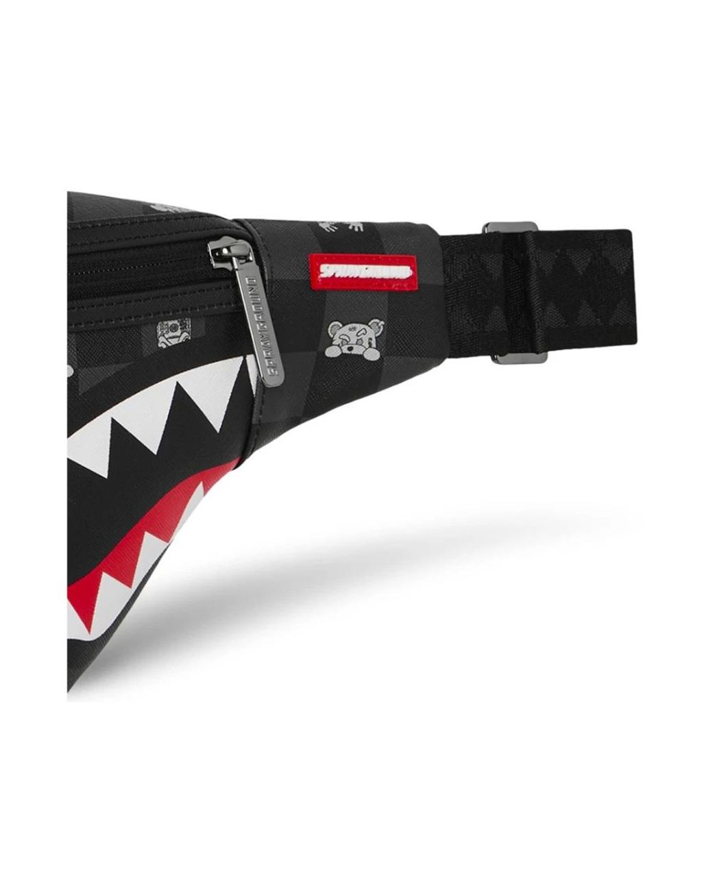 Sprayground Black Belt Bags for men