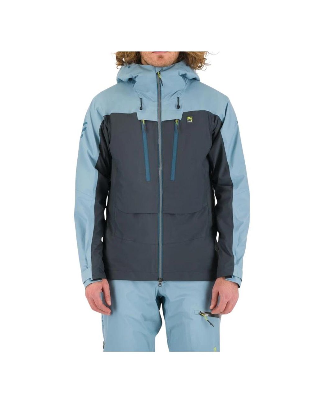 Karpos Fitness ,Grijs ,Midi Shell Jkt in het Blue voor heren
