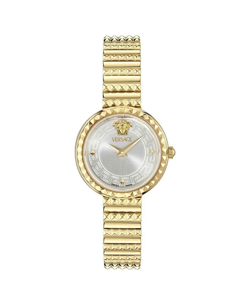 Versace Metallic Greca Goddess Petite Uhr