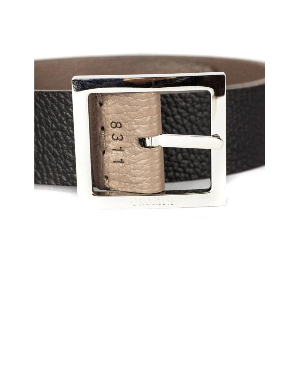 Orciani Black Belts for men