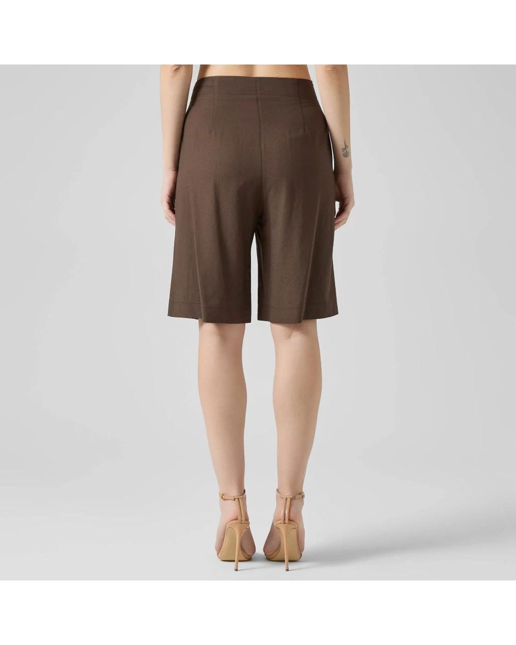 Just Cavalli Brown Casual Shorts