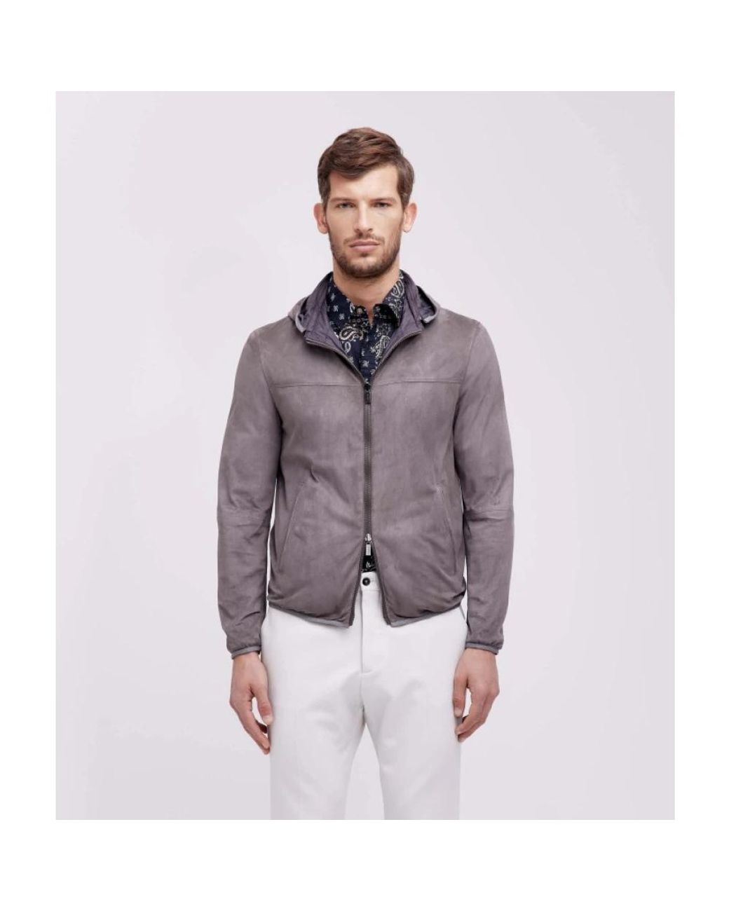 Light Jackets Gimo's de hombre de color Gray