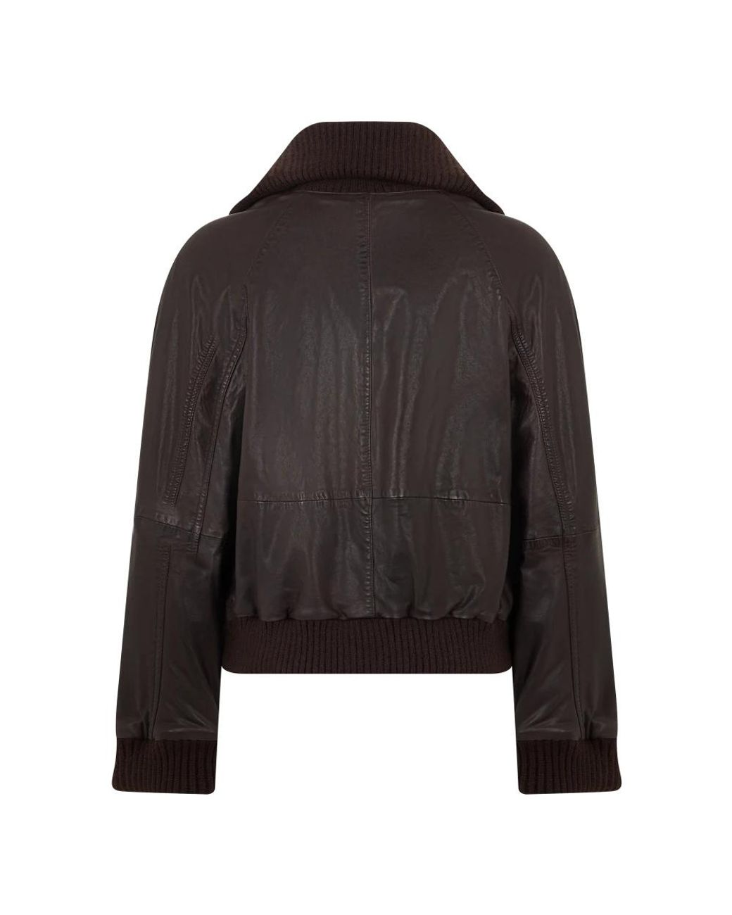 Pinko Black Leather Jackets