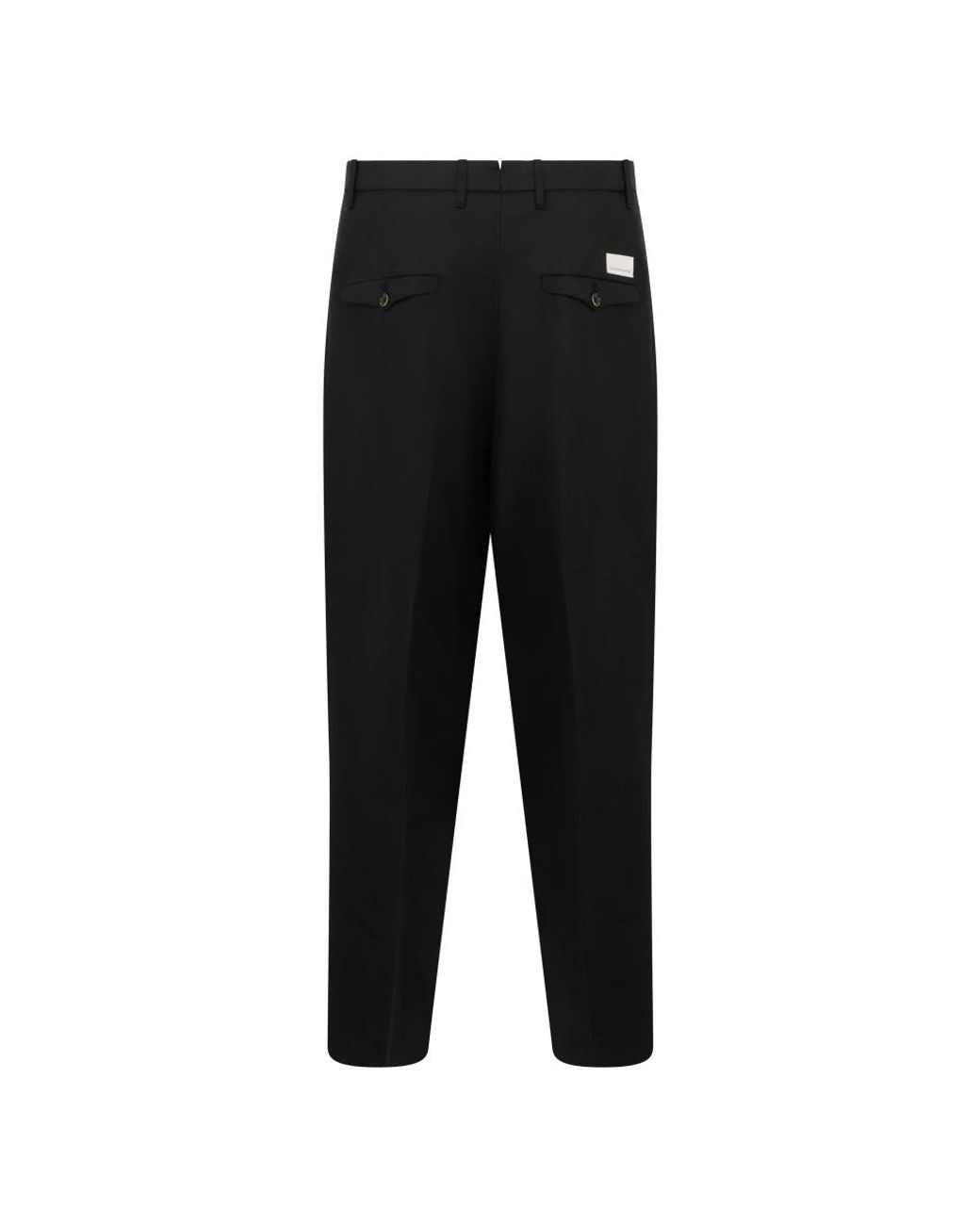 Nine:inthe:morning Black Straight Trousers for men