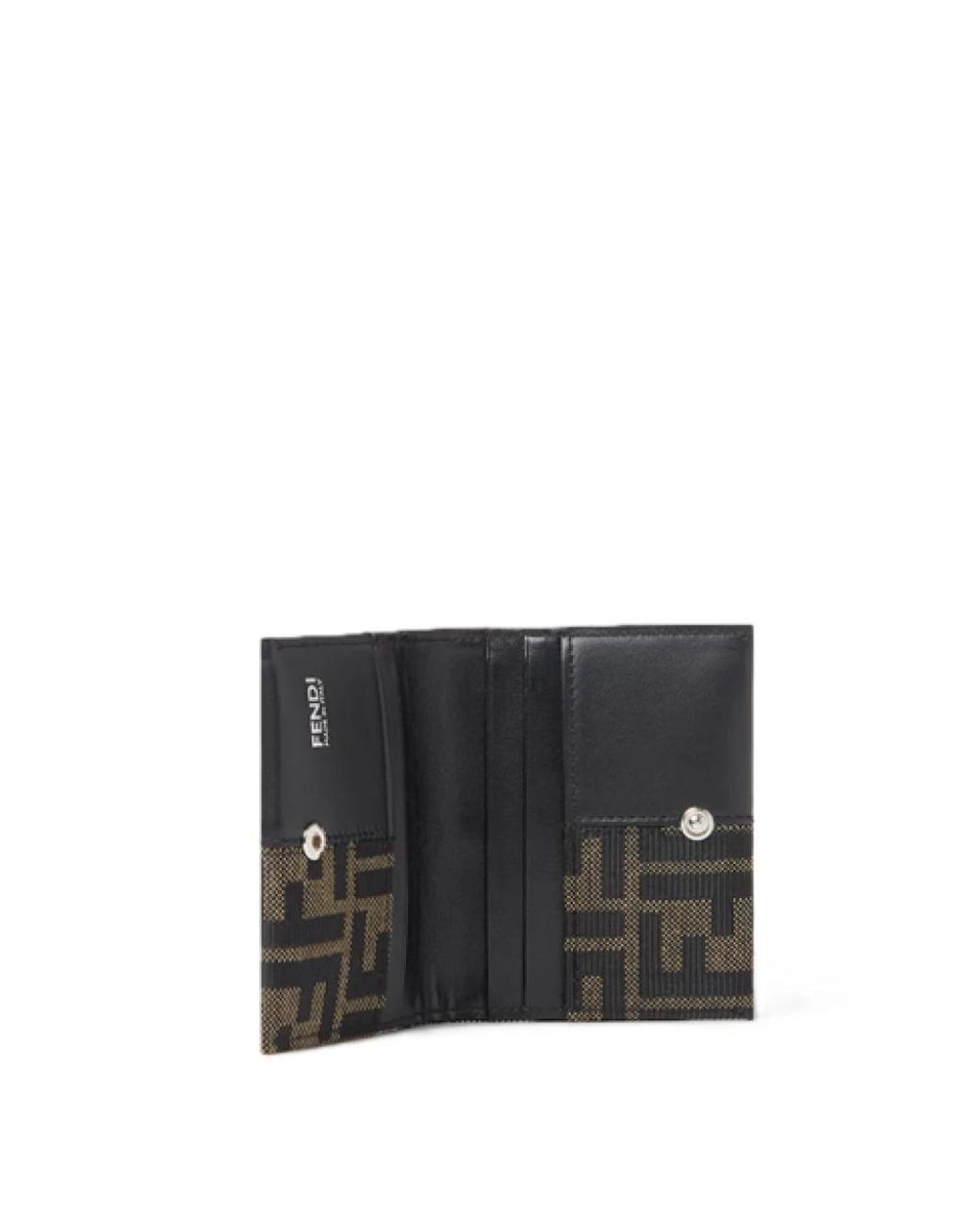 Fendi Ff Jacquard Kartenetui in Black für Herren