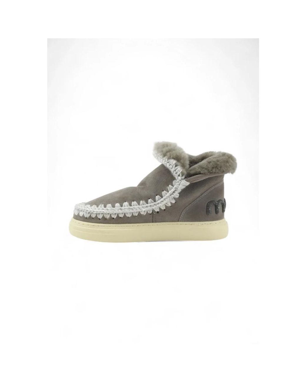 Mou Gray Winter Boots