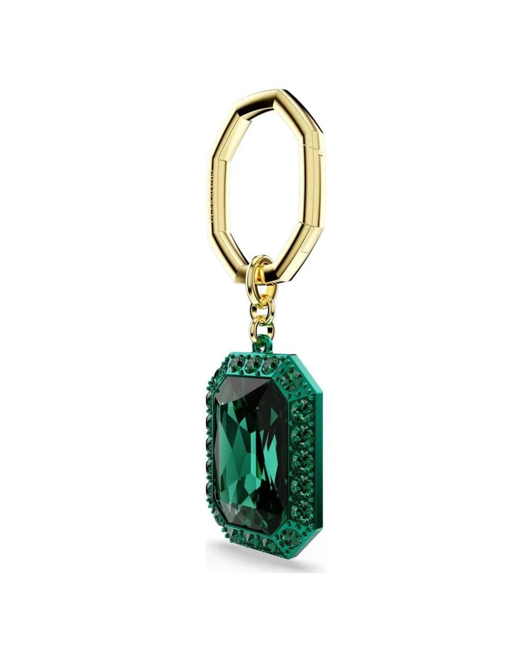 Swarovski Green Keychains