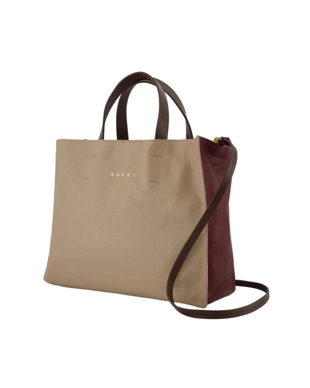 Marni Brown Shopping Bags