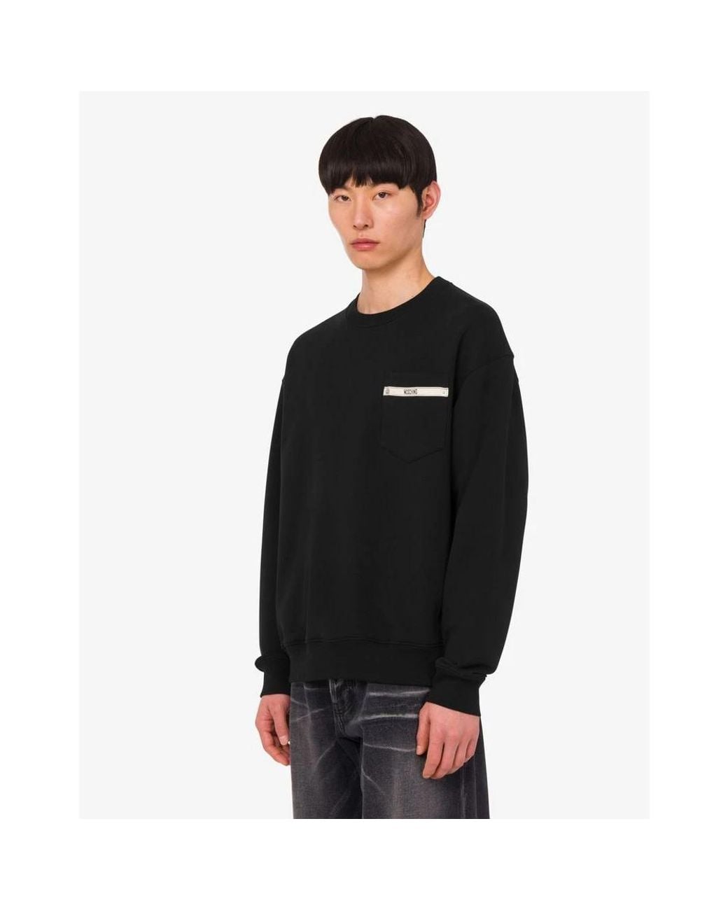 Moschino Black Sweatshirts