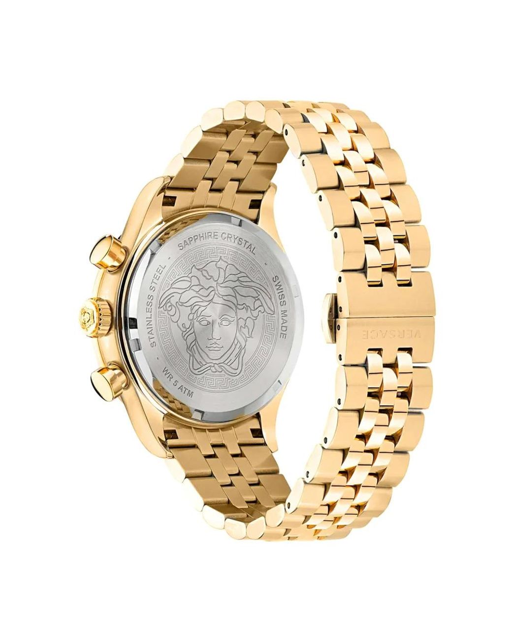 Versace Metallic Watches for men