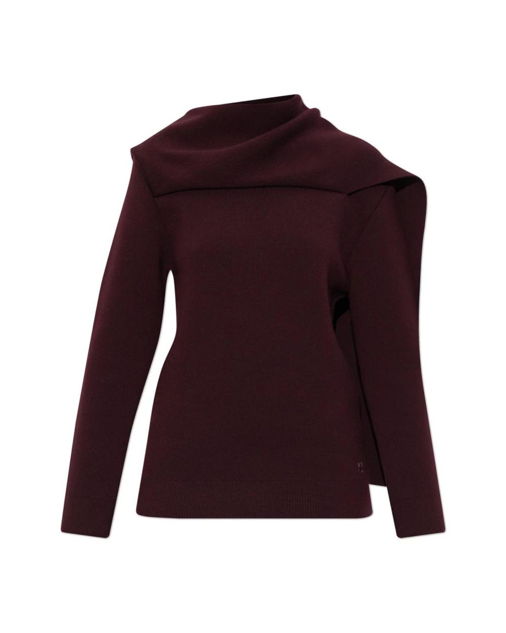 Courreges Purple Wollpullover