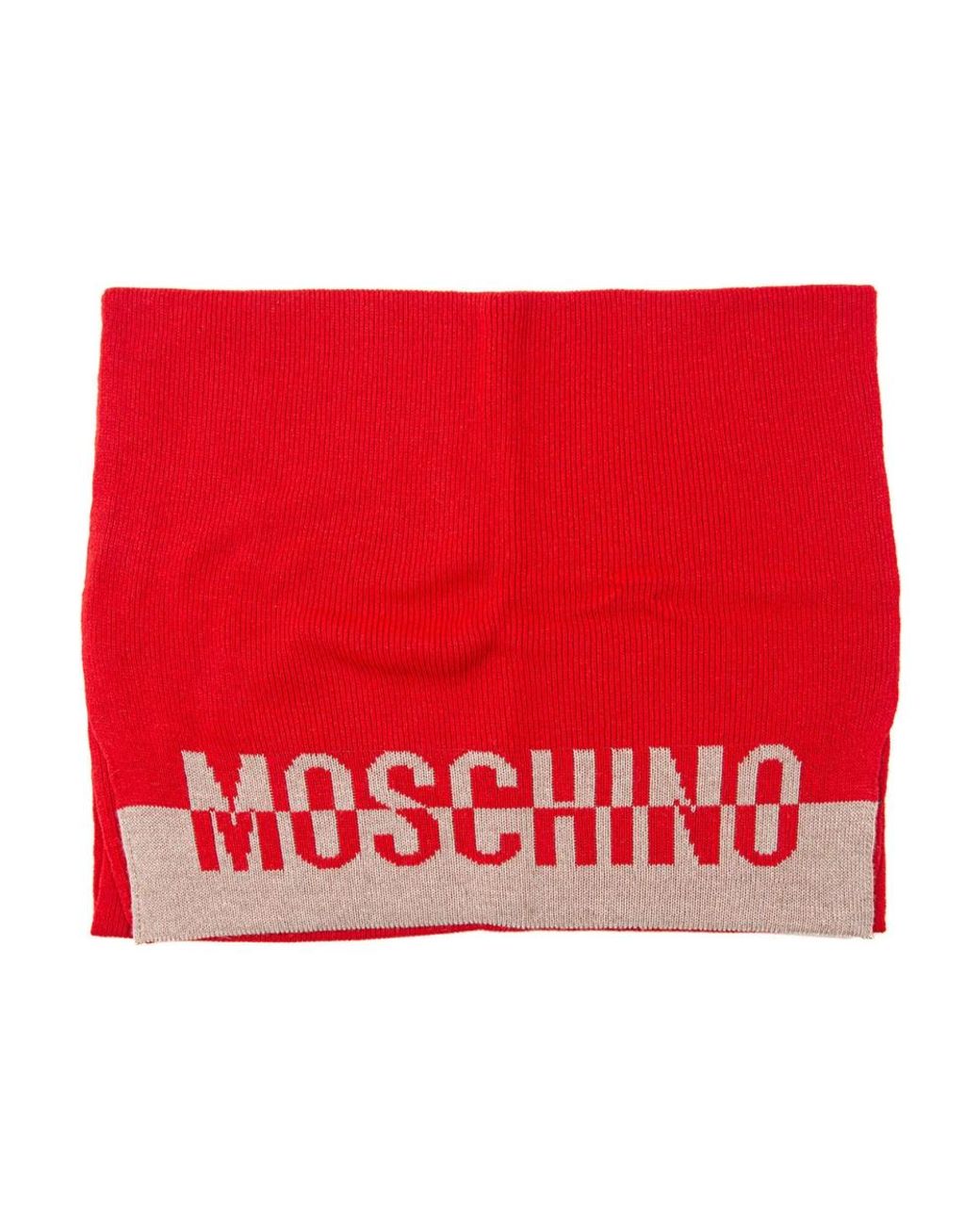 Winter Scarves di Moschino in Red