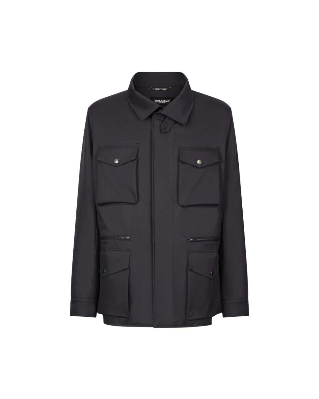Dolce & Gabbana Black Light Jackets for men