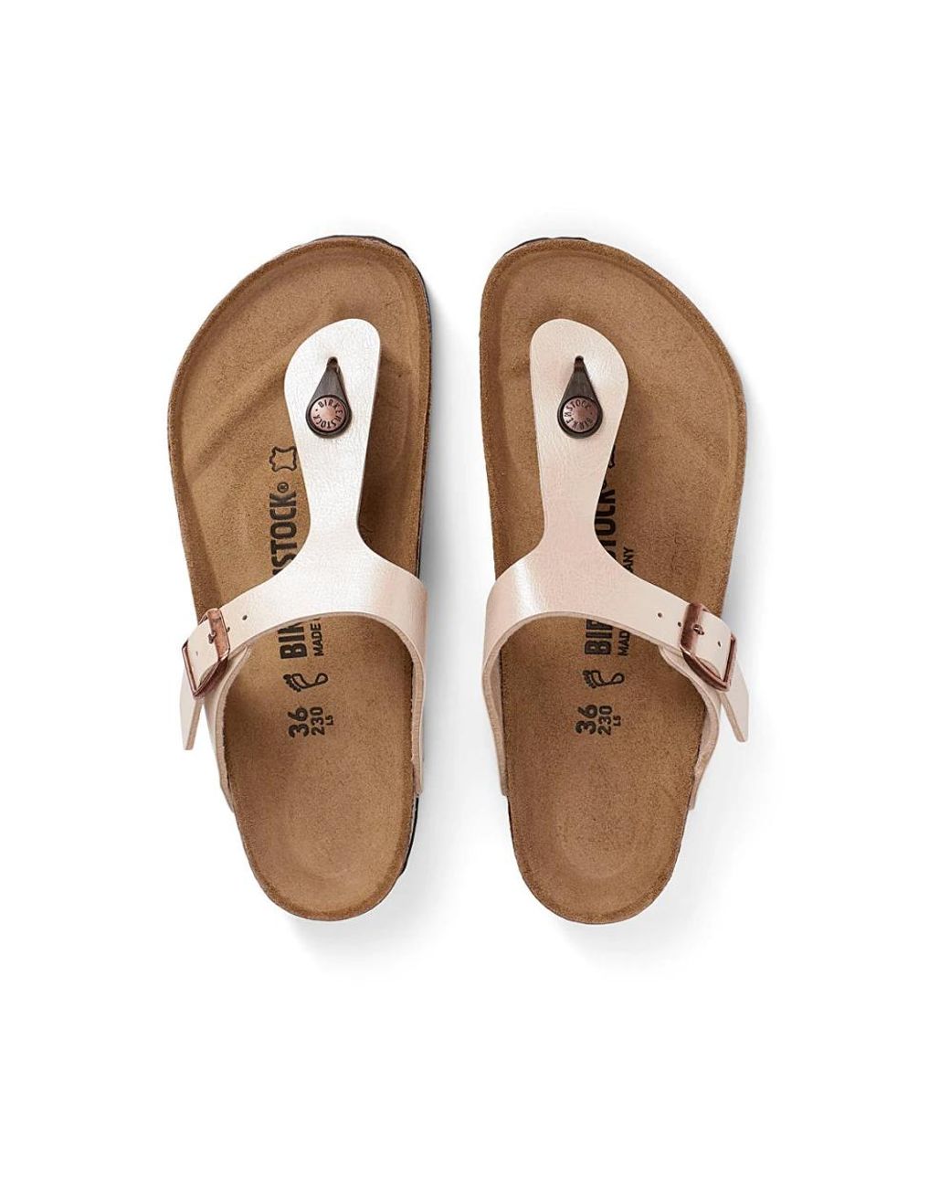 Birkenstock Brown Flip Flops