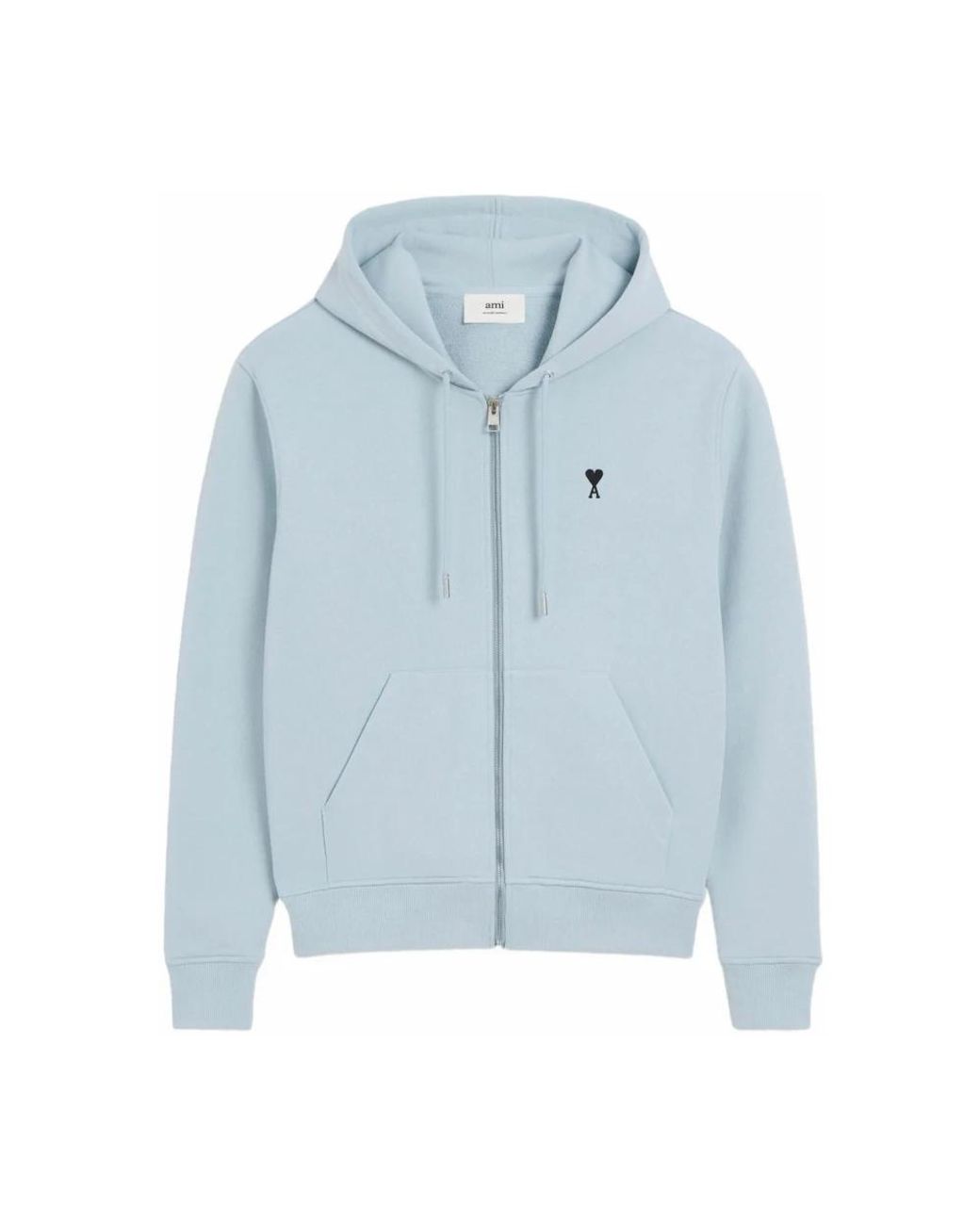 AMI Blue Zip-Throughs for men