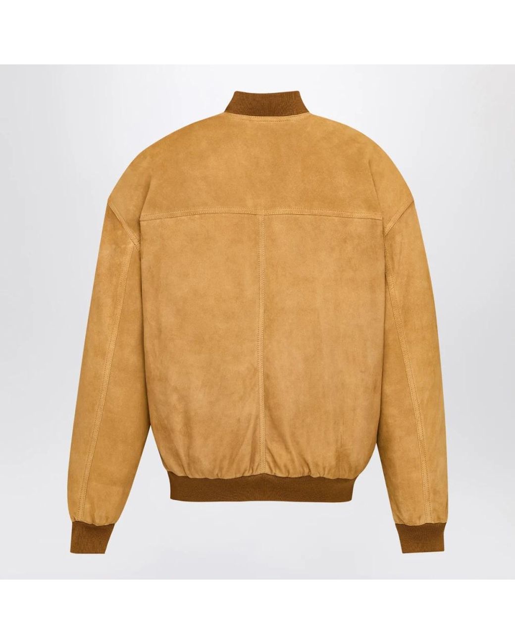 Saint Laurent Brown Bomber Jackets for men