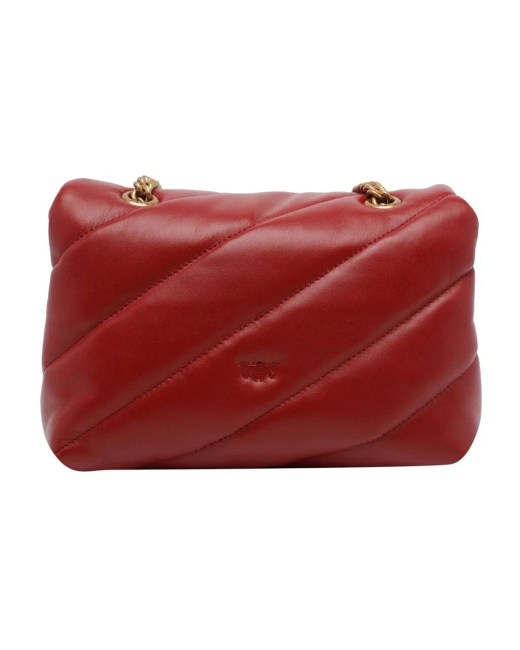 Pinko Red Shoulder Bags