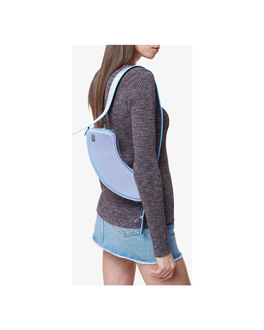 Gcds Blue Shoulder Bags