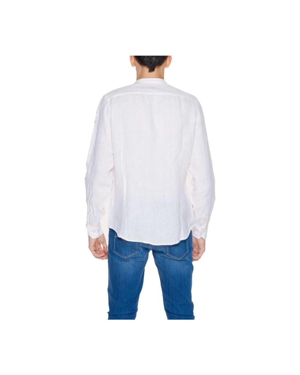 Blauer White Casual Shirts for men