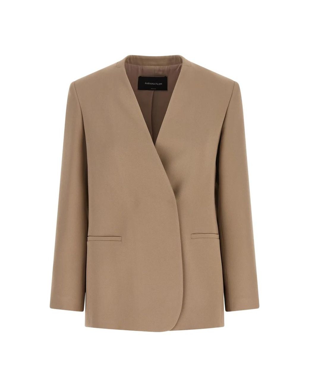 Fabiana Filippi Natural Blazers