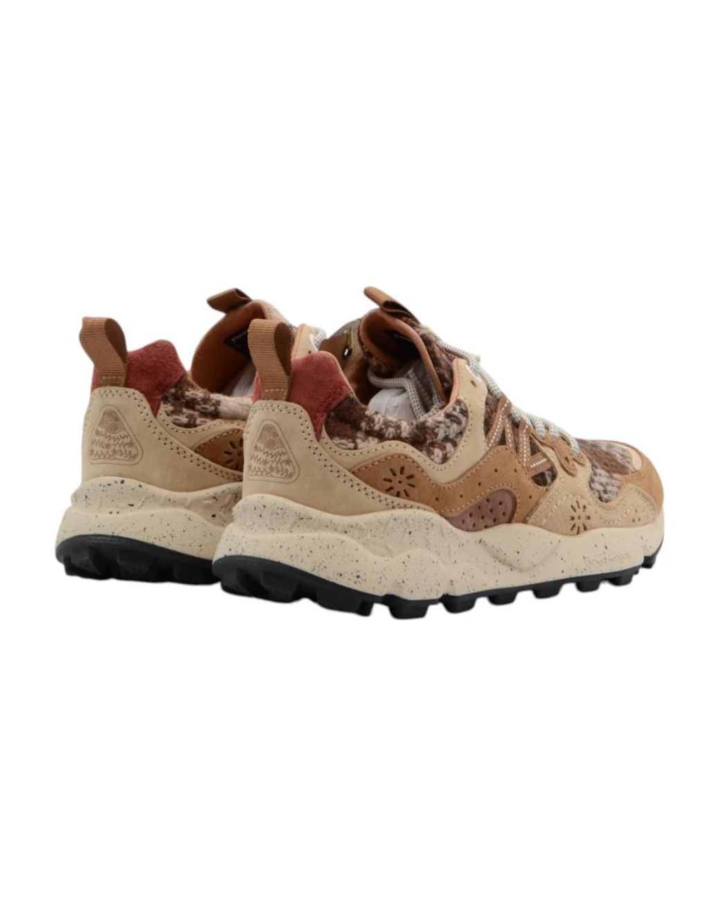 Flower Mountain Natural Sneakers