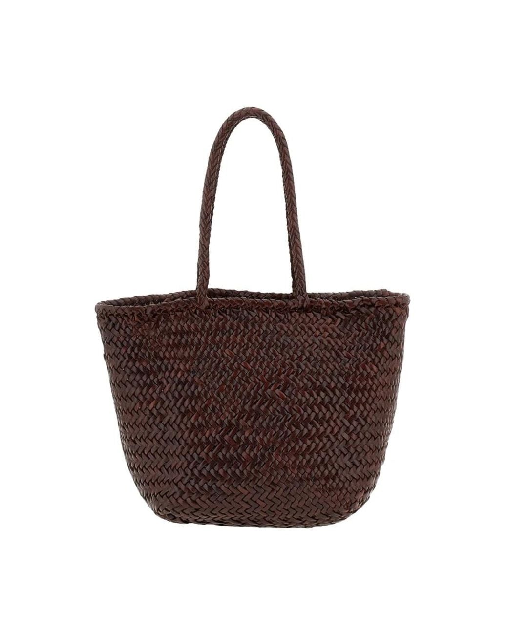 Tote Bags Dragon Diffusion de color Brown
