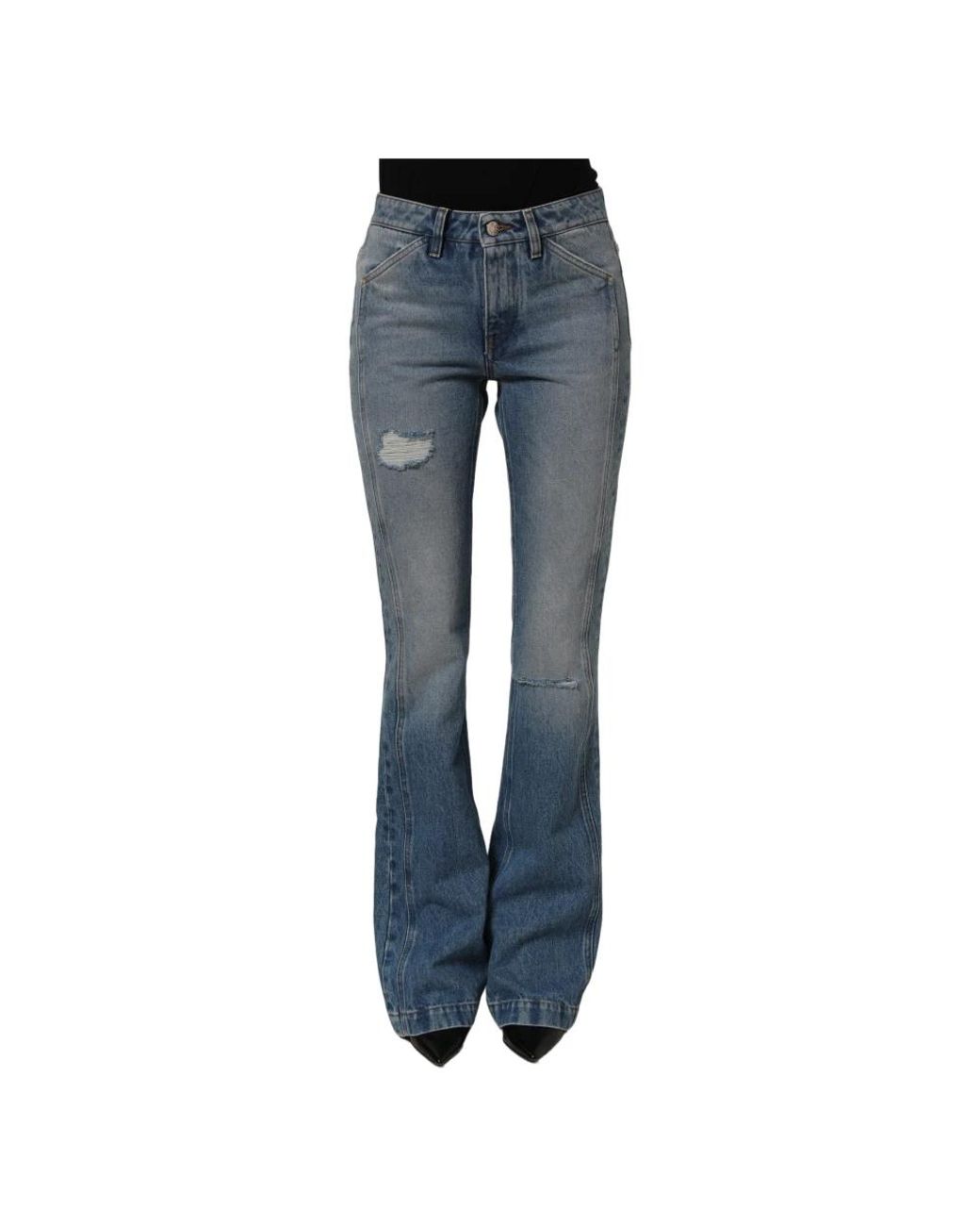 Dolce & Gabbana Blue Bootcut Jeans