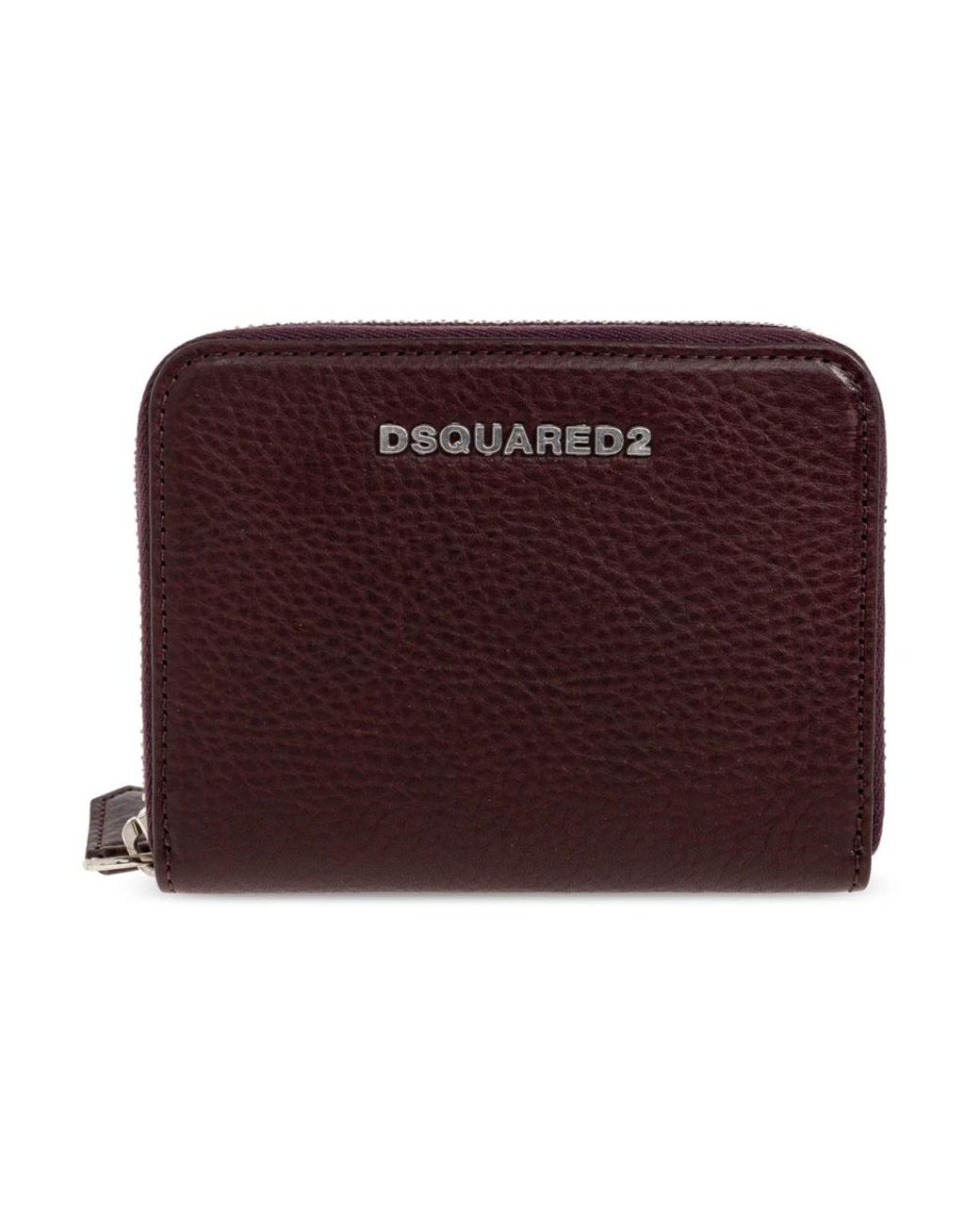 DSquared² Purple Leder Geldbörse Mit Logo