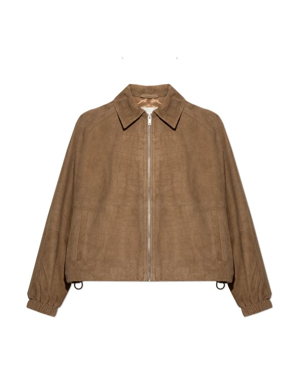 Leather Jackets Gestuz en coloris Brown
