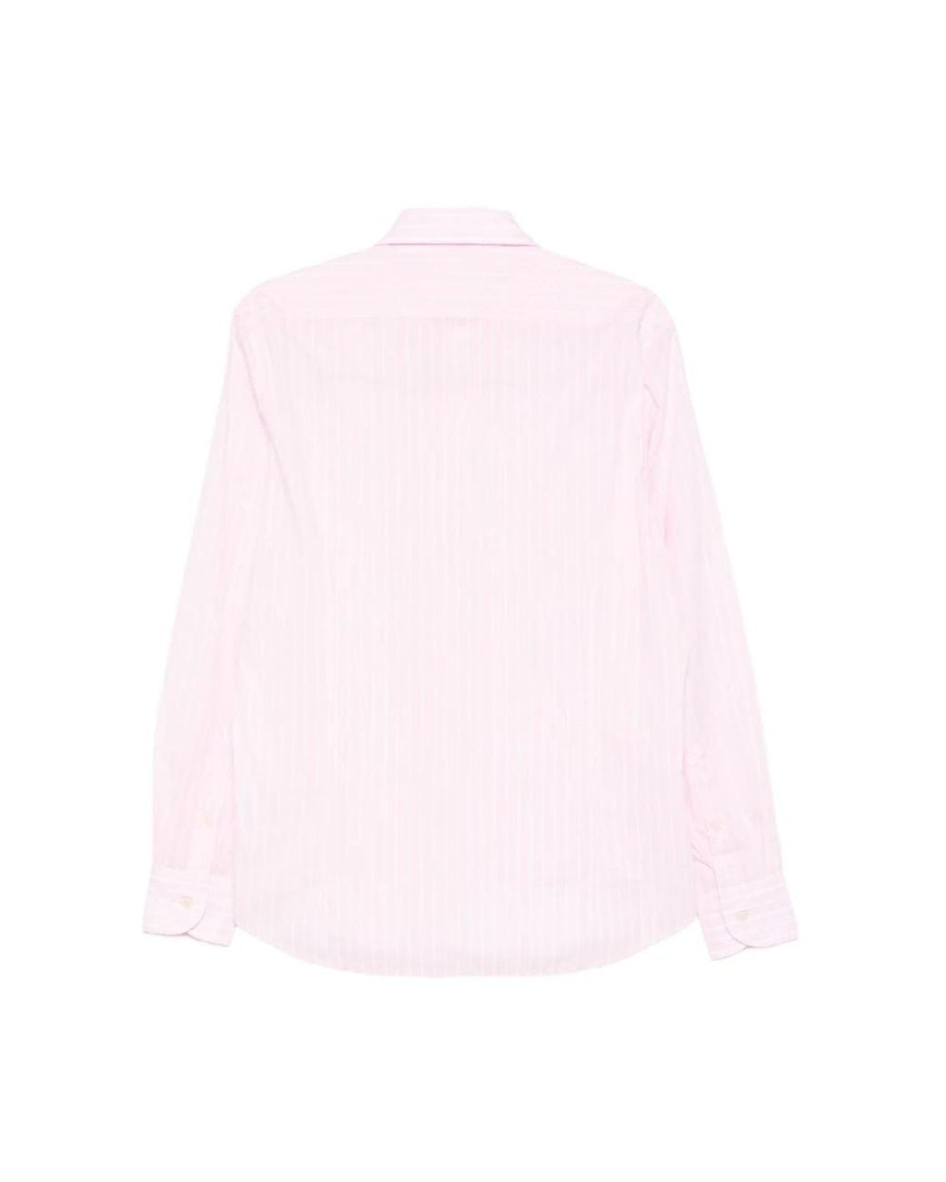 Mc2 Saint Barth Pink Casual Shirts for men