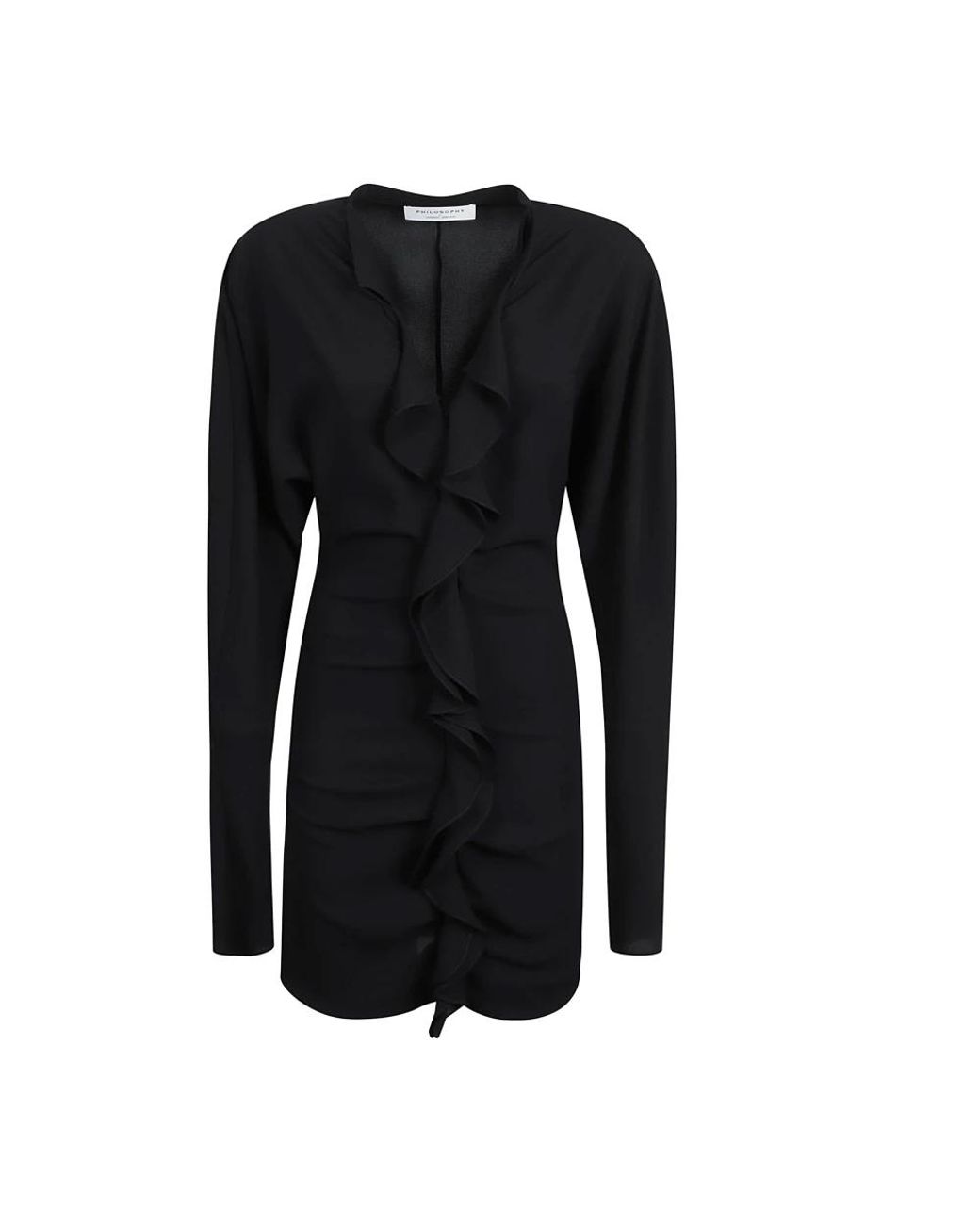 Philosophy Di Lorenzo Serafini Black Short Dresses